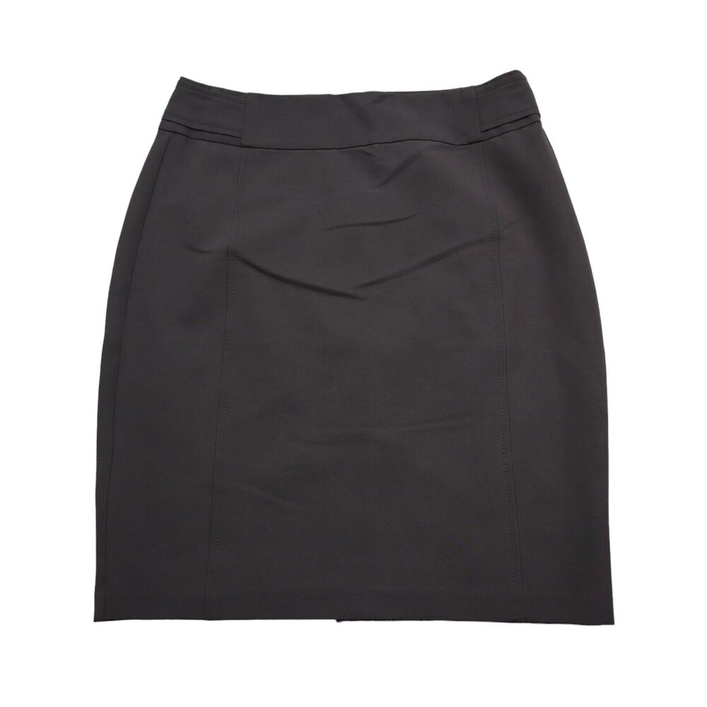 My Bajee Collection Skirt Womens S Black Straight Pencil Knee Length Hook Eye